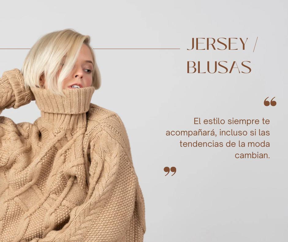 JERSEY Y BLUSAS