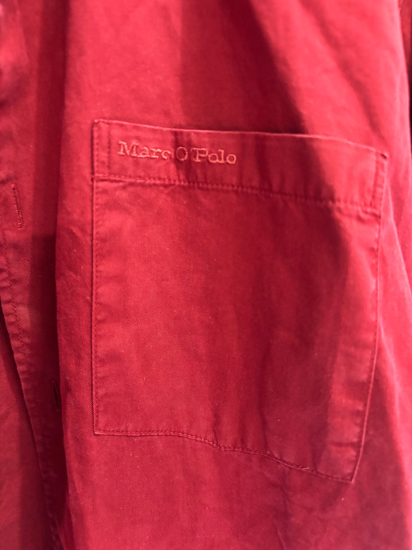 Camisa Marc o polo XL roja