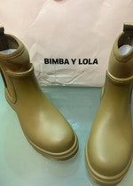 Botas bimba y lola caqui semi-nuevas