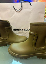 Botas bimba y lola caqui semi-nuevas