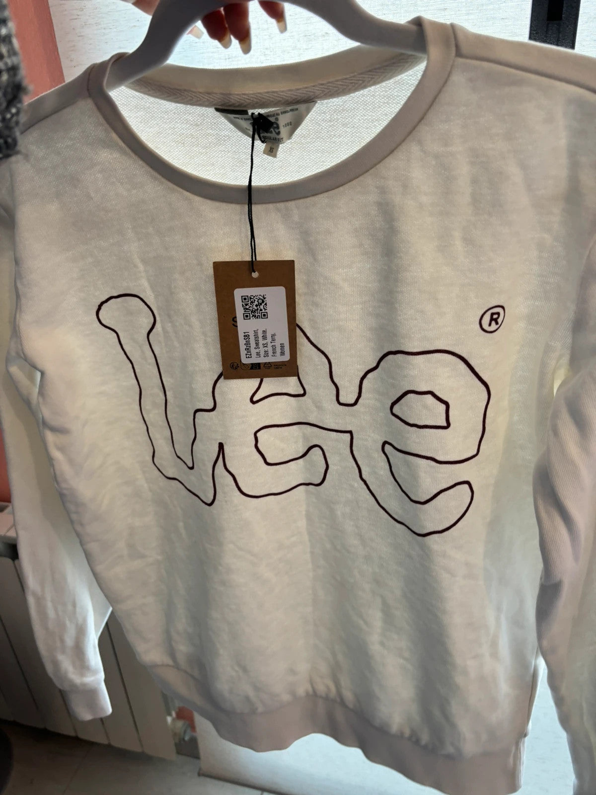 Sudadera lee XS nueva mujer