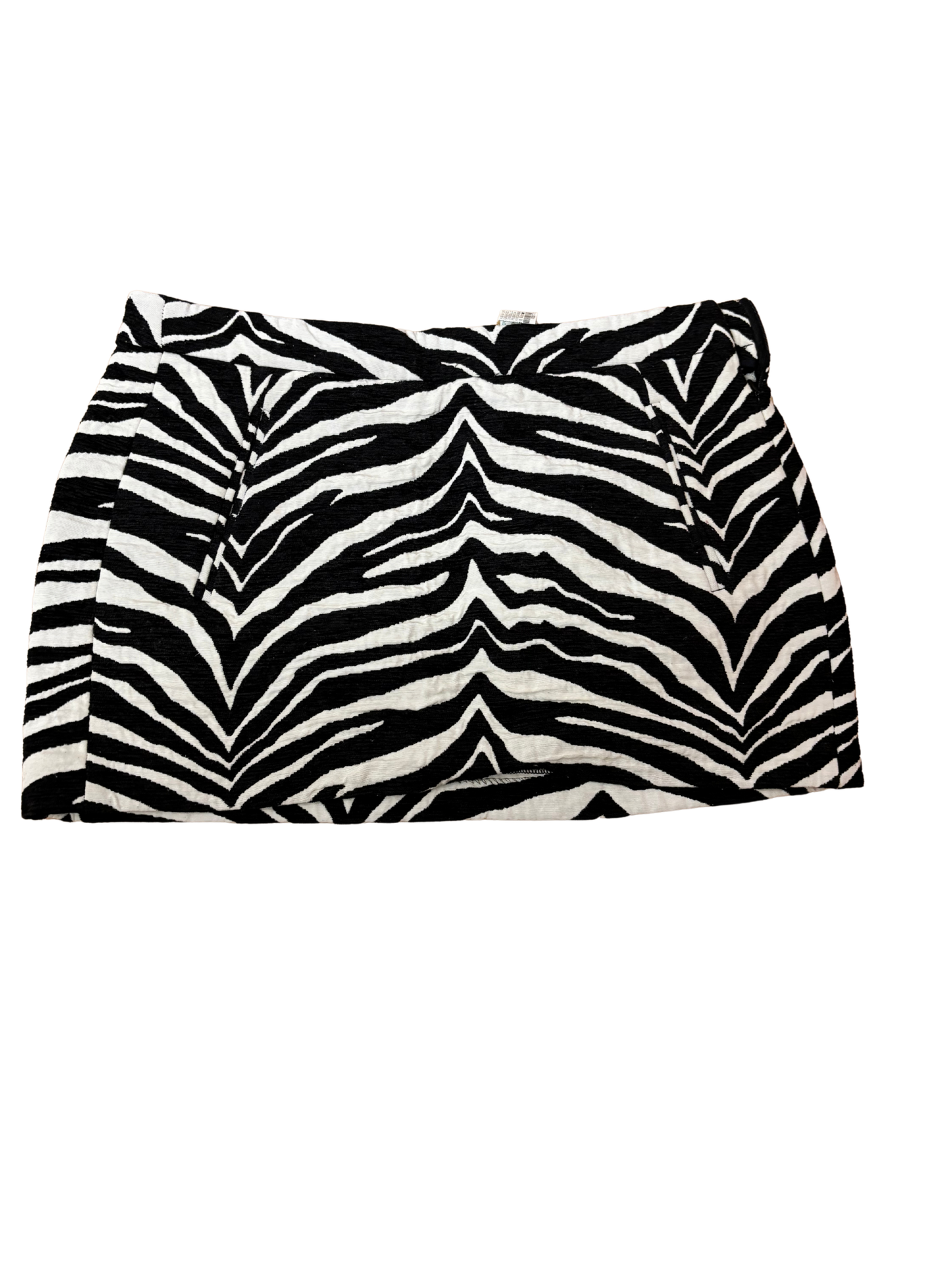 Falda estampado zebra Zara