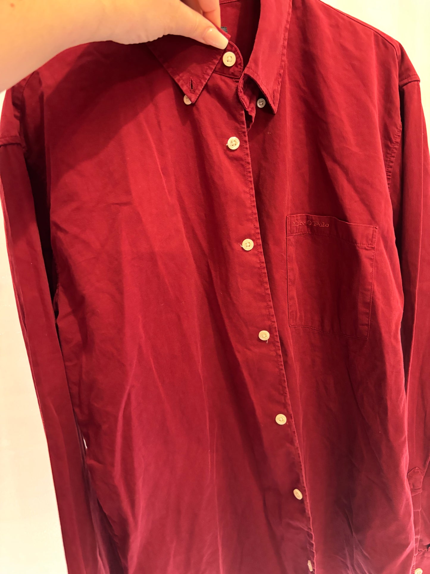 Camisa Marc o polo XL roja